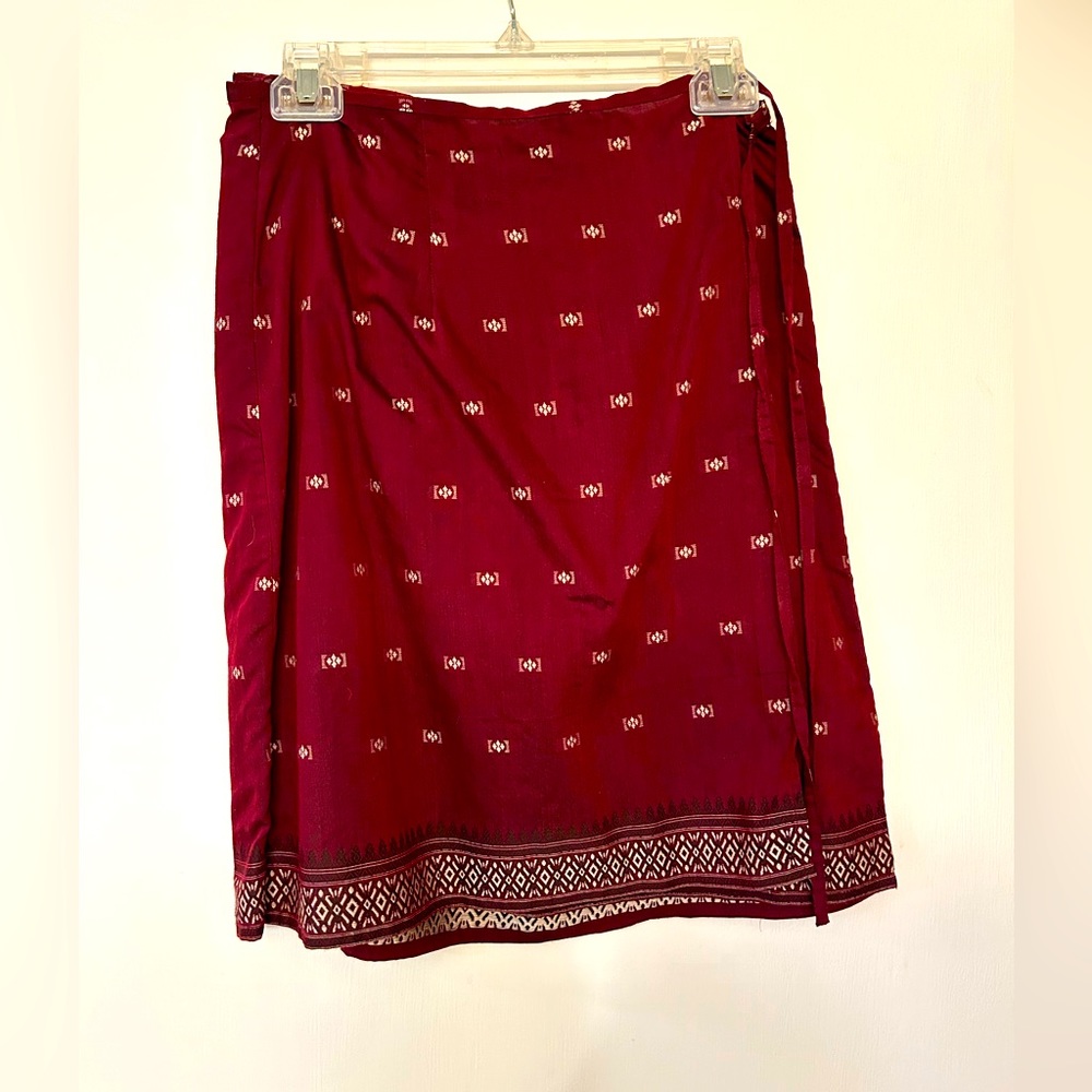 White Stag Wrap Skirt
